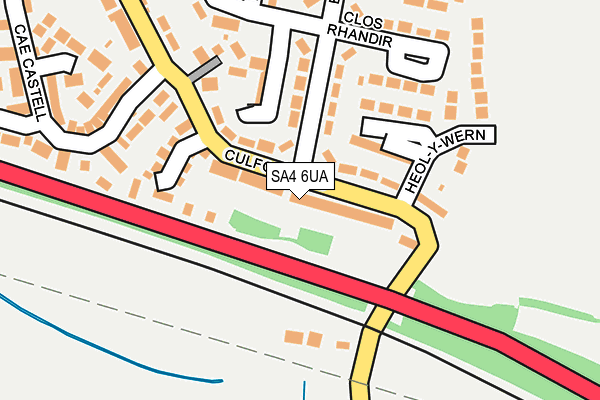 Map of CERI HALL CONSTRUCTION LTD at local scale
