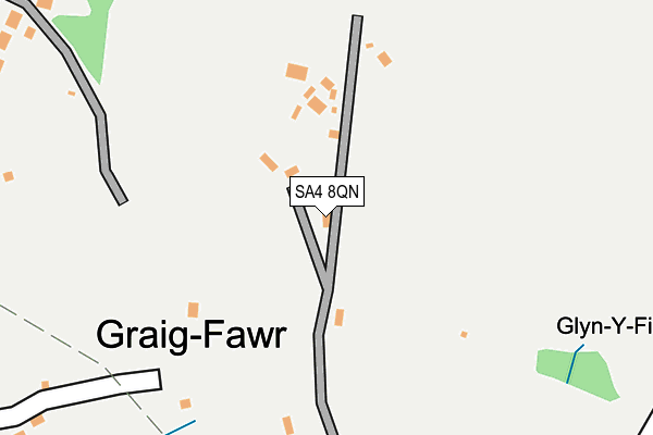 SA4 8QN map - OS OpenMap – Local (Ordnance Survey)
