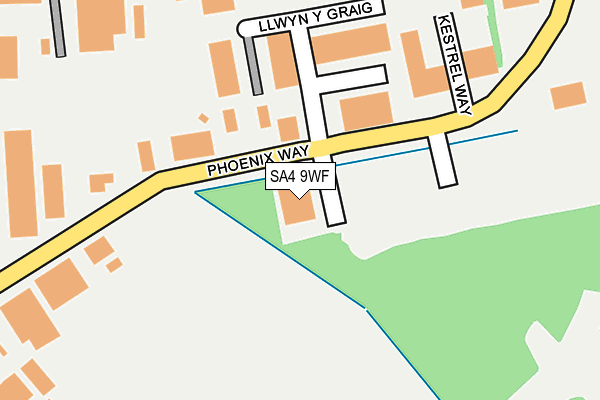 Map of M.A. HARTLEY ROOFING CONTRACTORS LTD at local scale