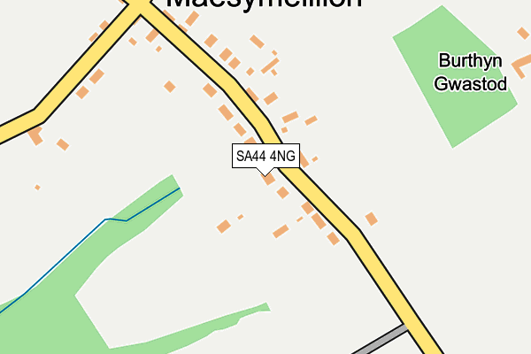SA44 4NG map - OS OpenMap – Local (Ordnance Survey)