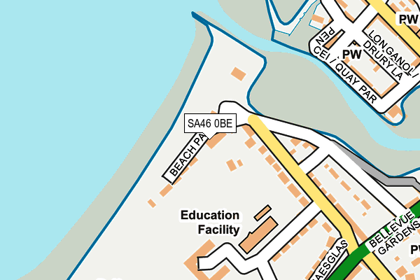 Map of G.F. DEVELOPMENTS LIMITED at local scale