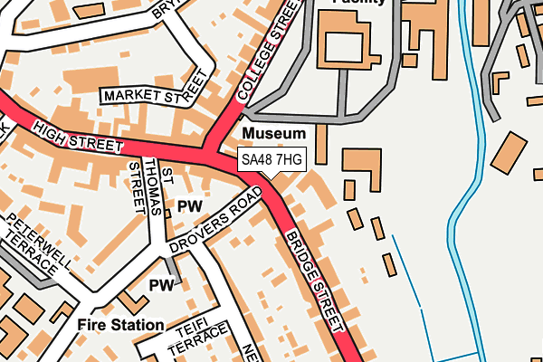 Map of LADYBUG (CARMARTHEN) CYF at local scale