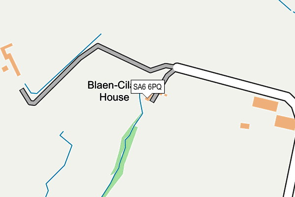 SA6 6PQ map - OS OpenMap – Local (Ordnance Survey)