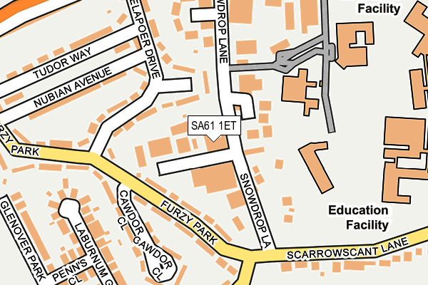 Map of SNOWDROP HEALTH LTD at local scale