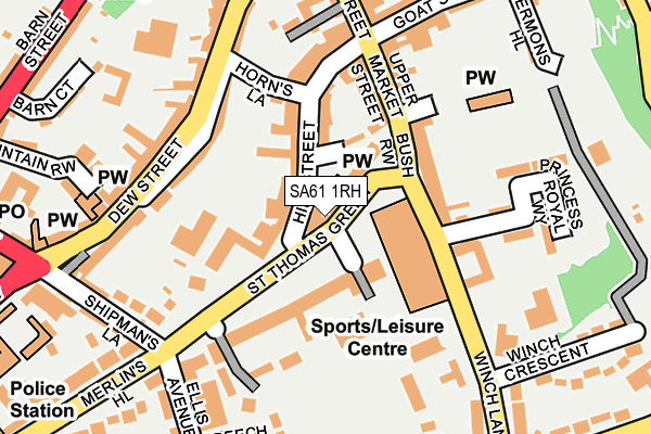 Map of FRANS NICHOLAS ARCHITECTS LIMITED at local scale