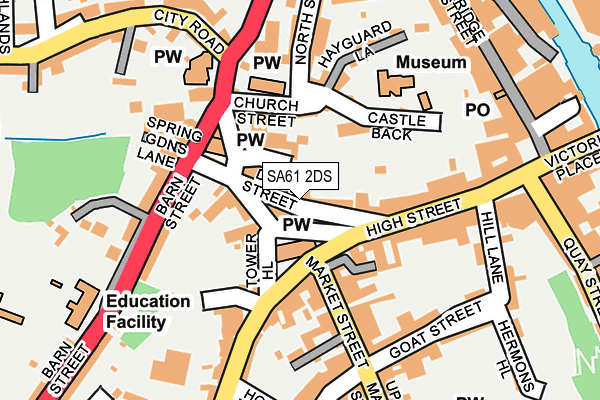 Map of HARKES PROPERTIES LIMITED at local scale