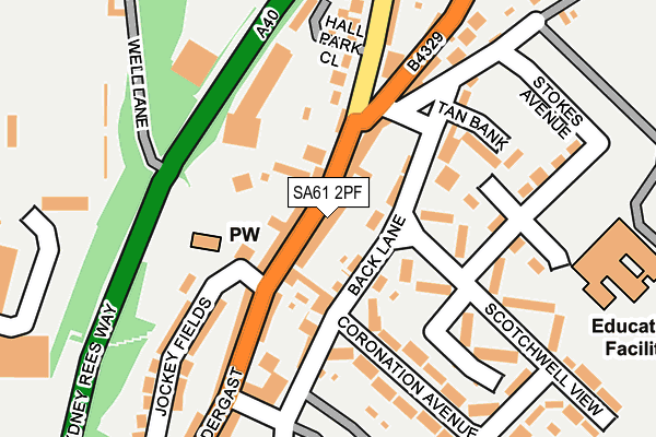 Map of PENWELL PROCUREMENT LIMITED at local scale