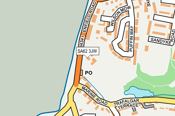 Map of ROCKSDRIFT MANAGEMENT COMPANY LIMITED at local scale