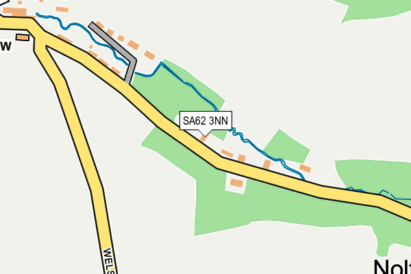 SA62 3NN map - OS OpenMap – Local (Ordnance Survey)