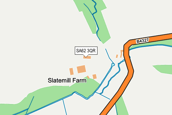 SA62 3QR map - OS OpenMap – Local (Ordnance Survey)