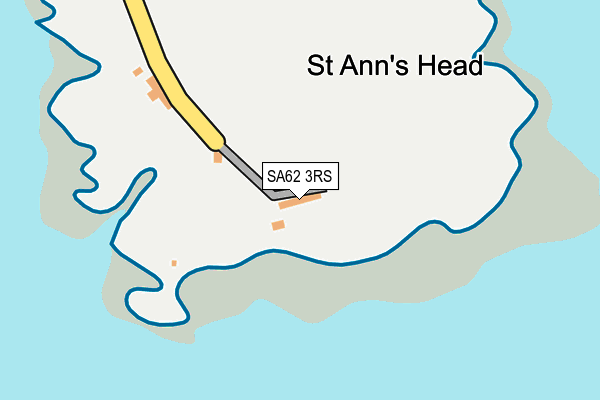 SA62 3RS map - OS OpenMap – Local (Ordnance Survey)