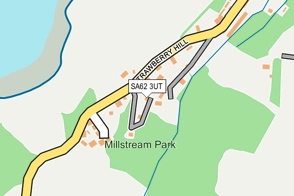 SA62 3UT map - OS OpenMap – Local (Ordnance Survey)