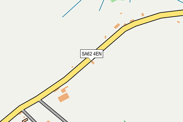 SA62 4EN map - OS OpenMap – Local (Ordnance Survey)