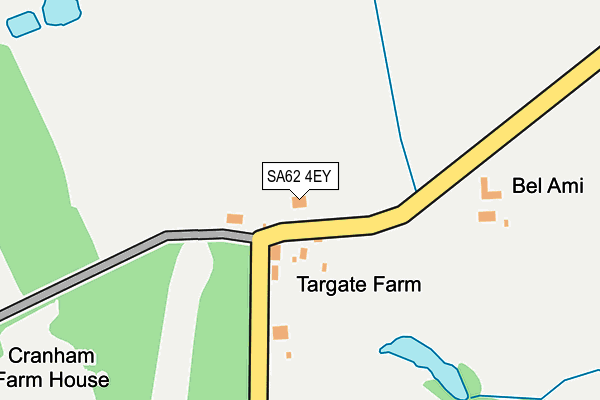 SA62 4EY map - OS OpenMap – Local (Ordnance Survey)