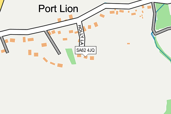 SA62 4JQ map - OS OpenMap – Local (Ordnance Survey)