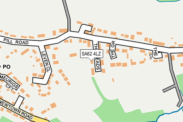 SA62 4LZ map - OS OpenMap – Local (Ordnance Survey)