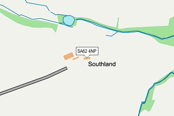 SA62 4NP map - OS OpenMap – Local (Ordnance Survey)