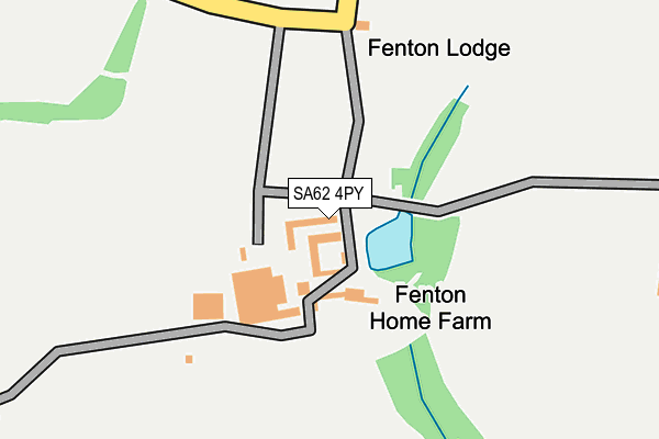 SA62 4PY map - OS OpenMap – Local (Ordnance Survey)