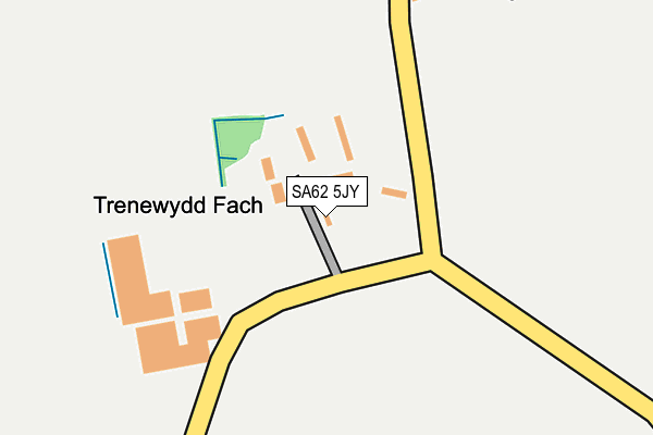 SA62 5JY map - OS OpenMap – Local (Ordnance Survey)