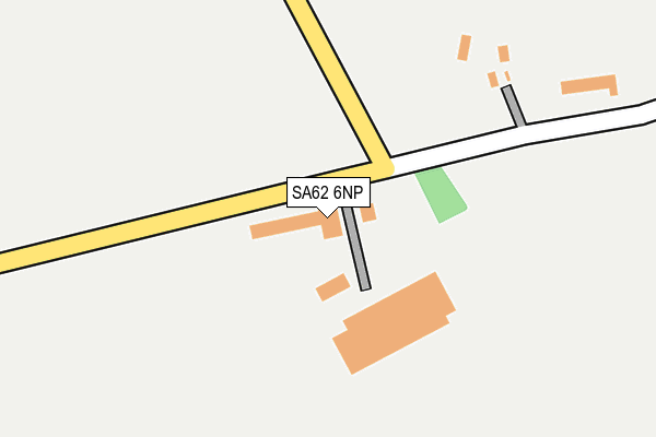 SA62 6NP map - OS OpenMap – Local (Ordnance Survey)