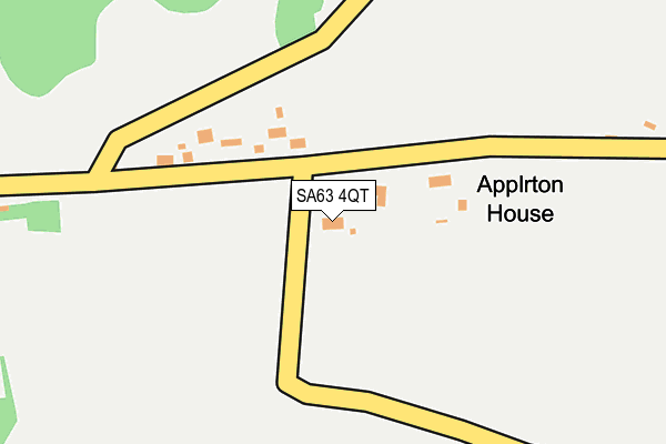 SA63 4QT map - OS OpenMap – Local (Ordnance Survey)