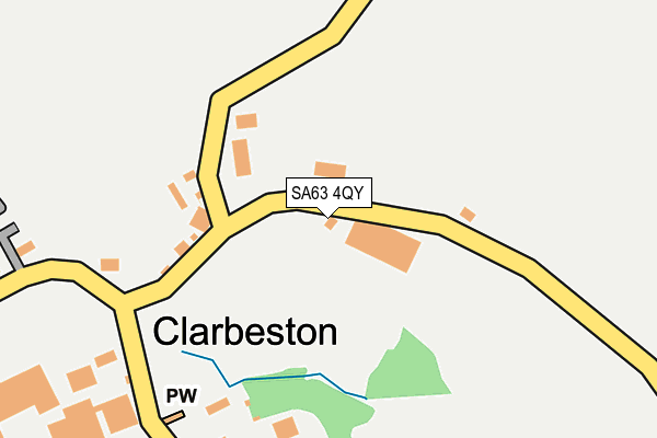 SA63 4QY map - OS OpenMap – Local (Ordnance Survey)