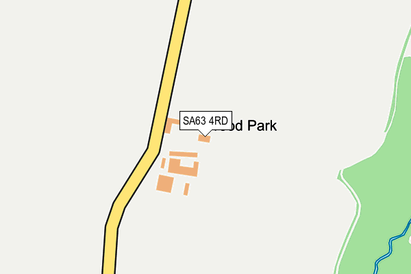 SA63 4RD map - OS OpenMap – Local (Ordnance Survey)