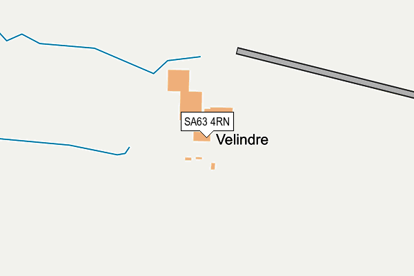 SA63 4RN map - OS OpenMap – Local (Ordnance Survey)