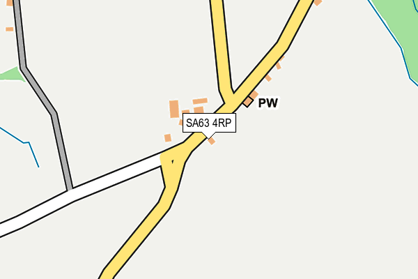SA63 4RP map - OS OpenMap – Local (Ordnance Survey)