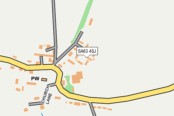 SA63 4SJ map - OS OpenMap – Local (Ordnance Survey)