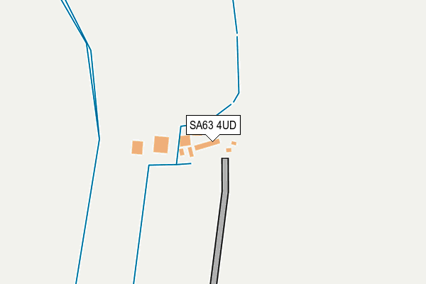 SA63 4UD map - OS OpenMap – Local (Ordnance Survey)