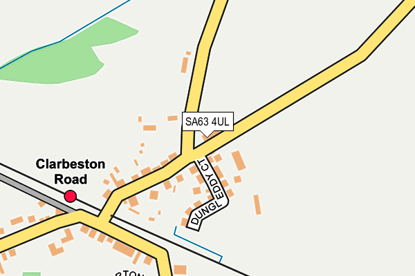 SA63 4UL map - OS OpenMap – Local (Ordnance Survey)