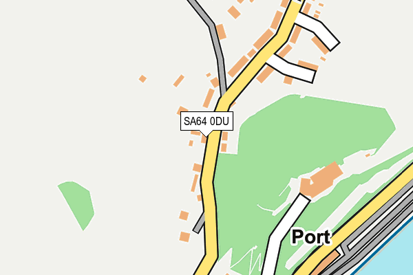 SA64 0DU map - OS OpenMap – Local (Ordnance Survey)