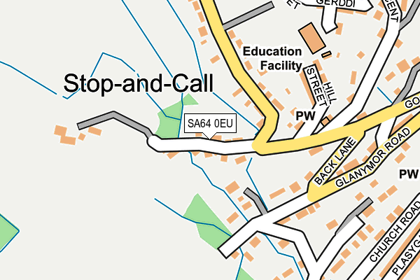 SA64 0EU map - OS OpenMap – Local (Ordnance Survey)