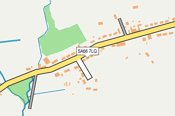 SA66 7LQ map - OS OpenMap – Local (Ordnance Survey)