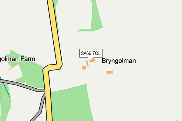 SA66 7QL map - OS OpenMap – Local (Ordnance Survey)