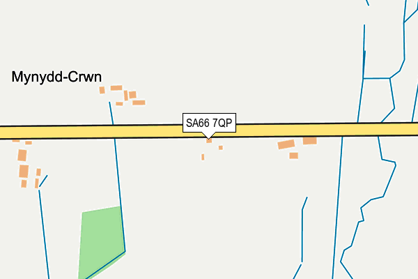 SA66 7QP map - OS OpenMap – Local (Ordnance Survey)