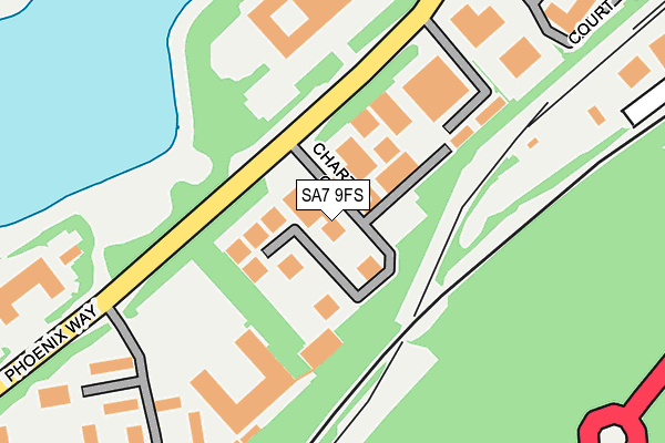 Map of JARV'S HOMES LTD at local scale