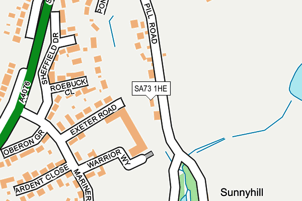 Map of VENNENERGY LIMITED at local scale