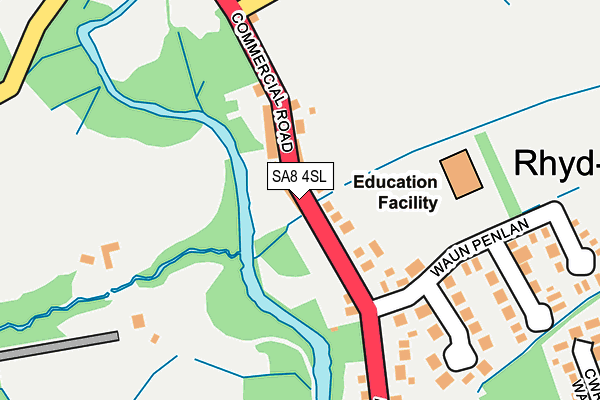 Map of LOIL LTD at local scale