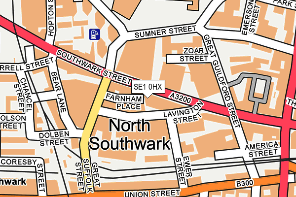 Map of SOUTHBANK INVESTMENT RESEARCH LIMITED at local scale