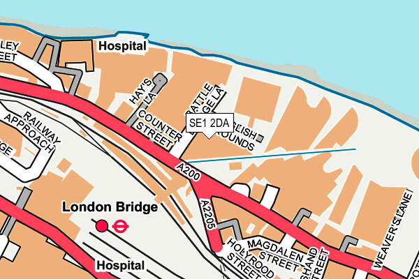 Map of LATIMER DEVELOPMENTS LIMITED at local scale