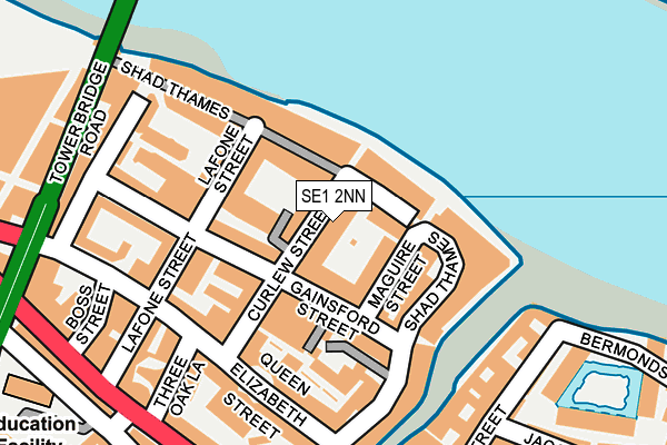 SE1 2NN map - OS OpenMap – Local (Ordnance Survey)