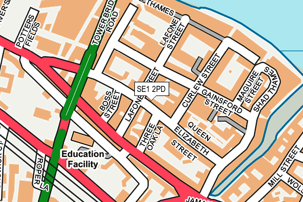 Map of ZOOPAY LIMITED at local scale