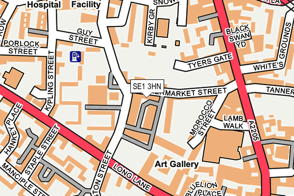 Map of THE DEPARTMENT (UK) LTD at local scale