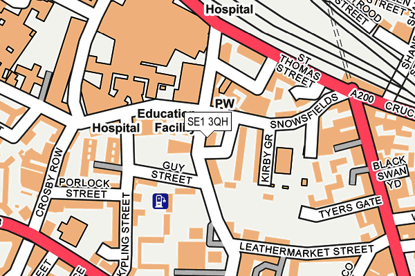 Map of KYND LIMITED at local scale