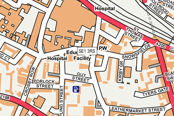 Map of CLEVELAND UK HOLDING COMPANY LIMITED at local scale