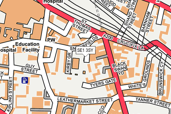 Map of HARDWIDGE DEVELOPMENTS LIMITED at local scale