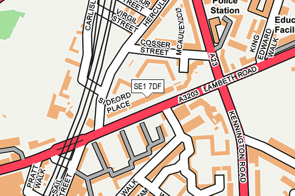 Map of LIZ LIMITED at local scale