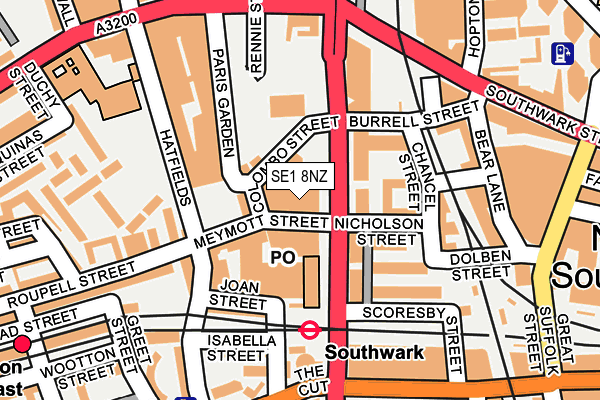 Map of SYNLAB LIMITED at local scale